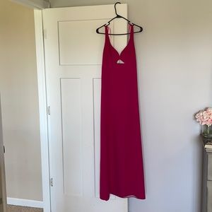 Size 8 fuchsia gown